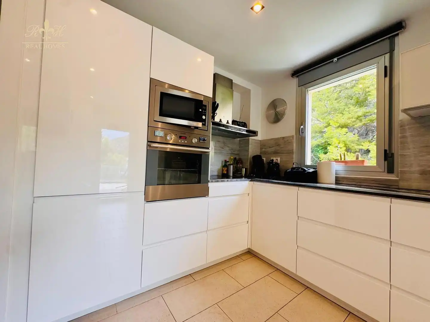 Kitchen of Flat for rent in Altea  with Air Conditioner, Swimming Pool and Community pool