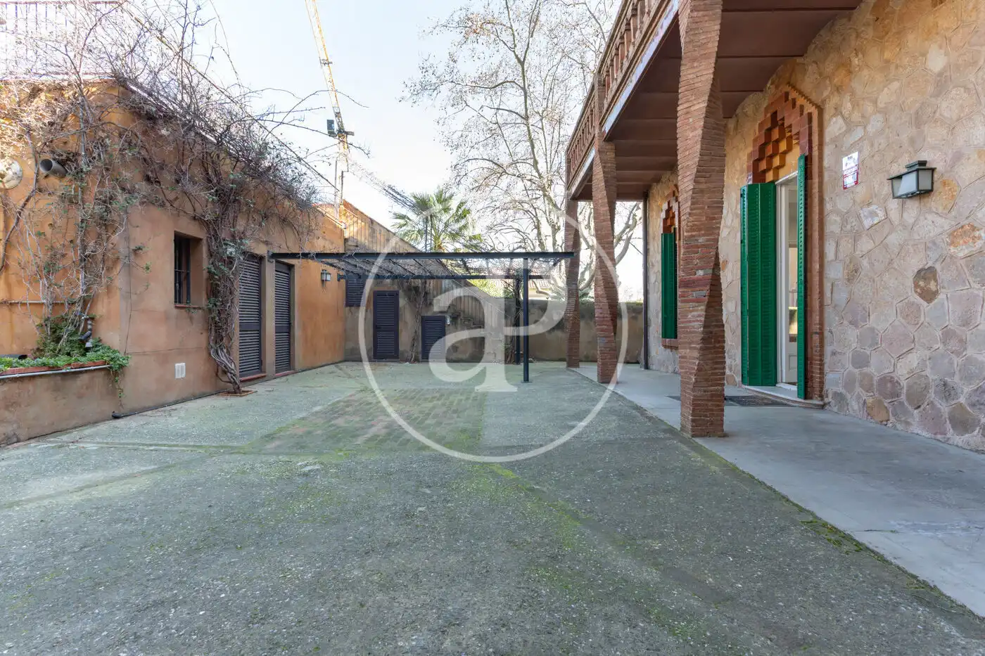 Garden of Houses for rent in Barcelona  with Air Conditioner, Heating and Private garden