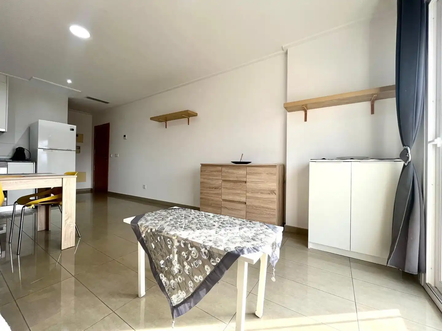 Sala d'estar de Pis de lloguer en Elche / Elx amb Aire condicionat, Calefacció i Terrassa