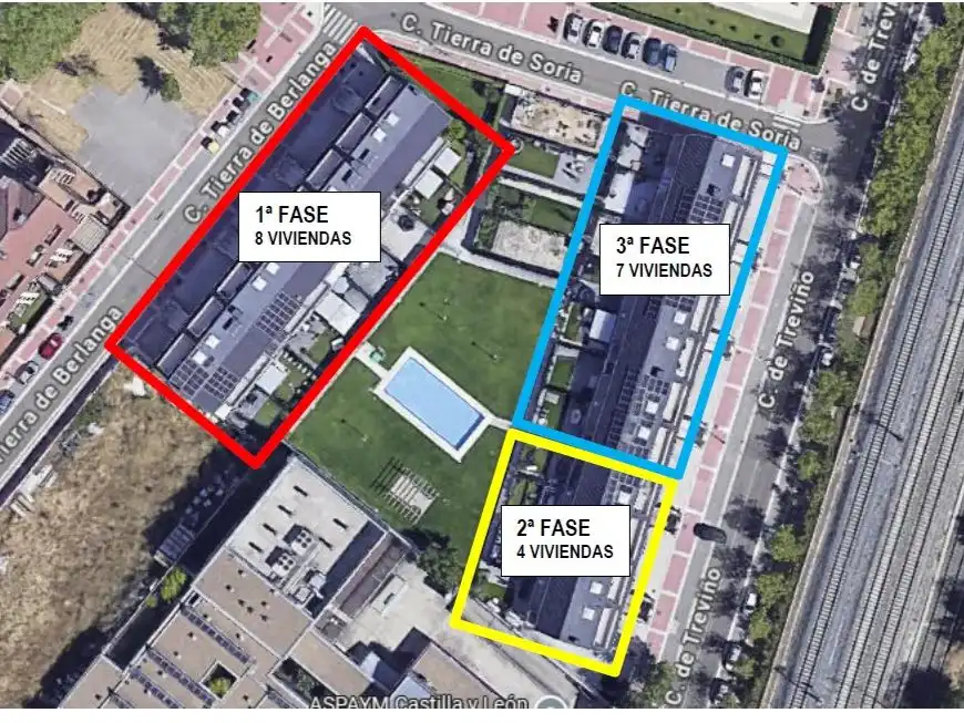 Vista exterior de Residencial en venta en Valladolid