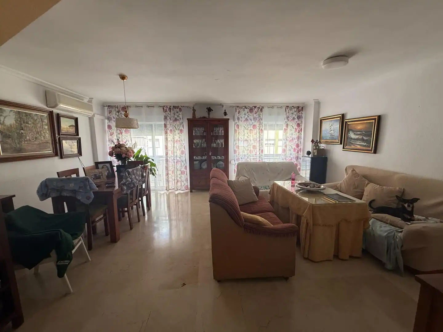 Sala de estar de Dúplex en venta en Huelva con Aire acondicionado y Calefacción