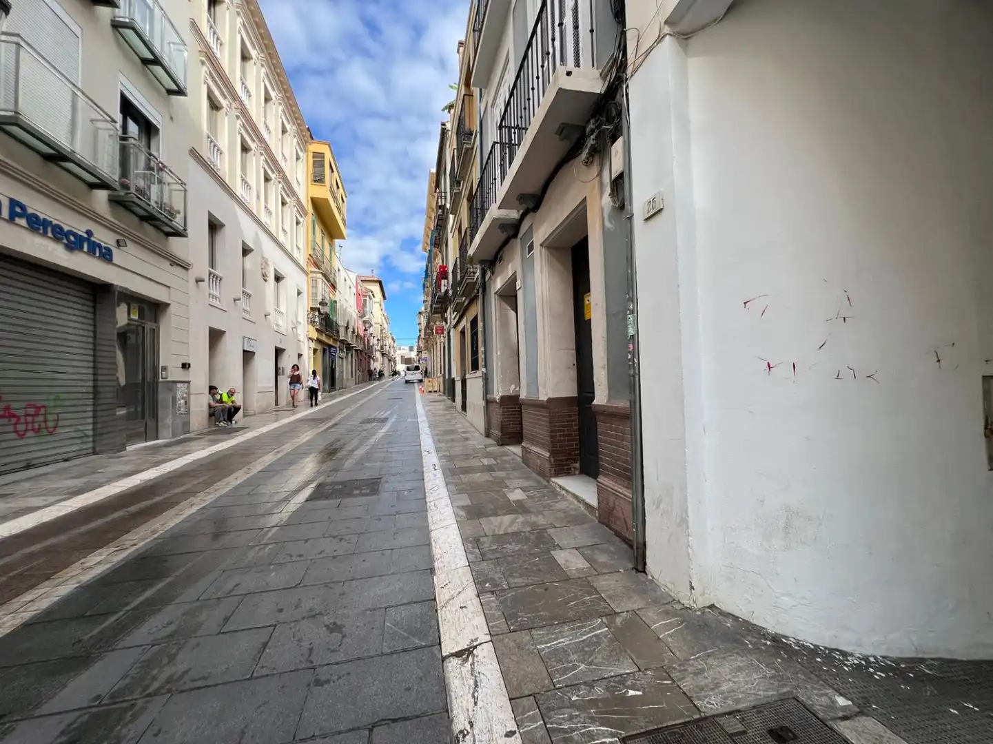 Vista exterior de Garatge en venda en Málaga