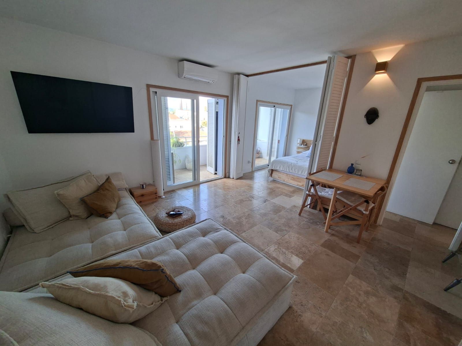 Sala d'estar de Pis de lloguer en Castelldefels amb Terrassa i Balcó