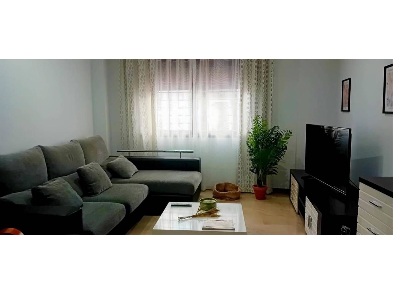 Sala de estar de Piso en venta en  Murcia Capital con Amueblado