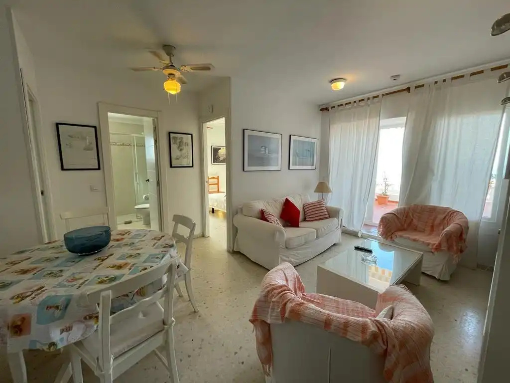 Living room of Flat for rent in El Puerto de Santa María  with Terrace and Alarm