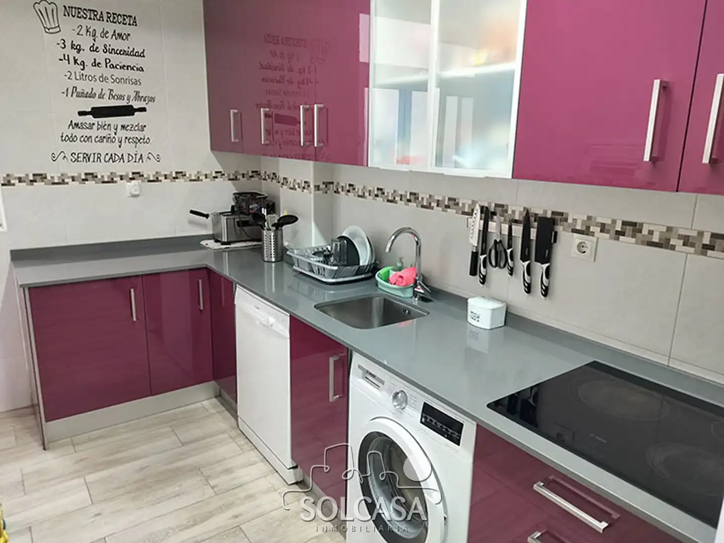 Cocina de Piso en venta en Valladolid con Calefacción, Horno y Lavadora