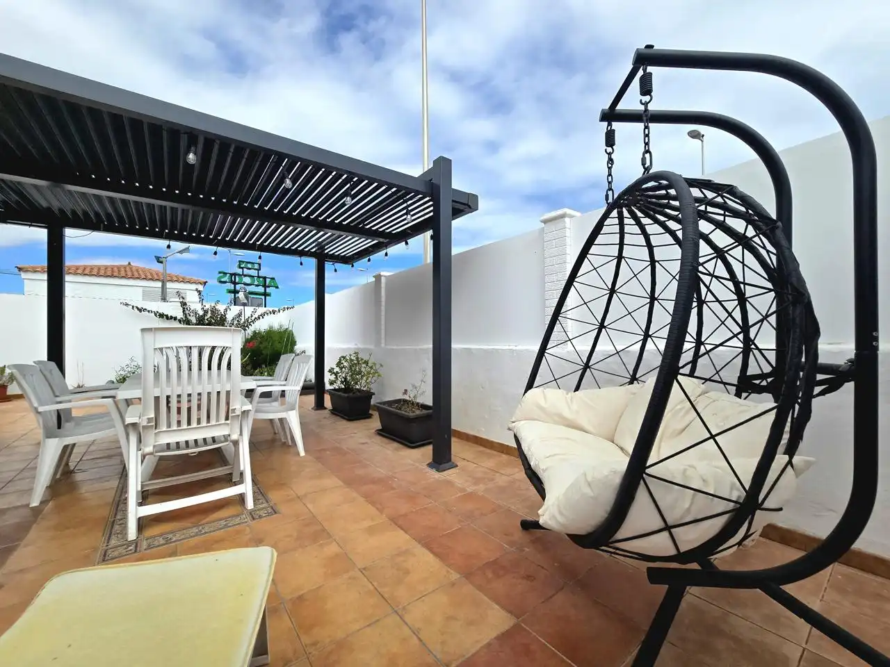 Terraza de Casa o chalet en venta en San Bartolomé de Tirajana con Aire acondicionado, Jardín privado y Terraza