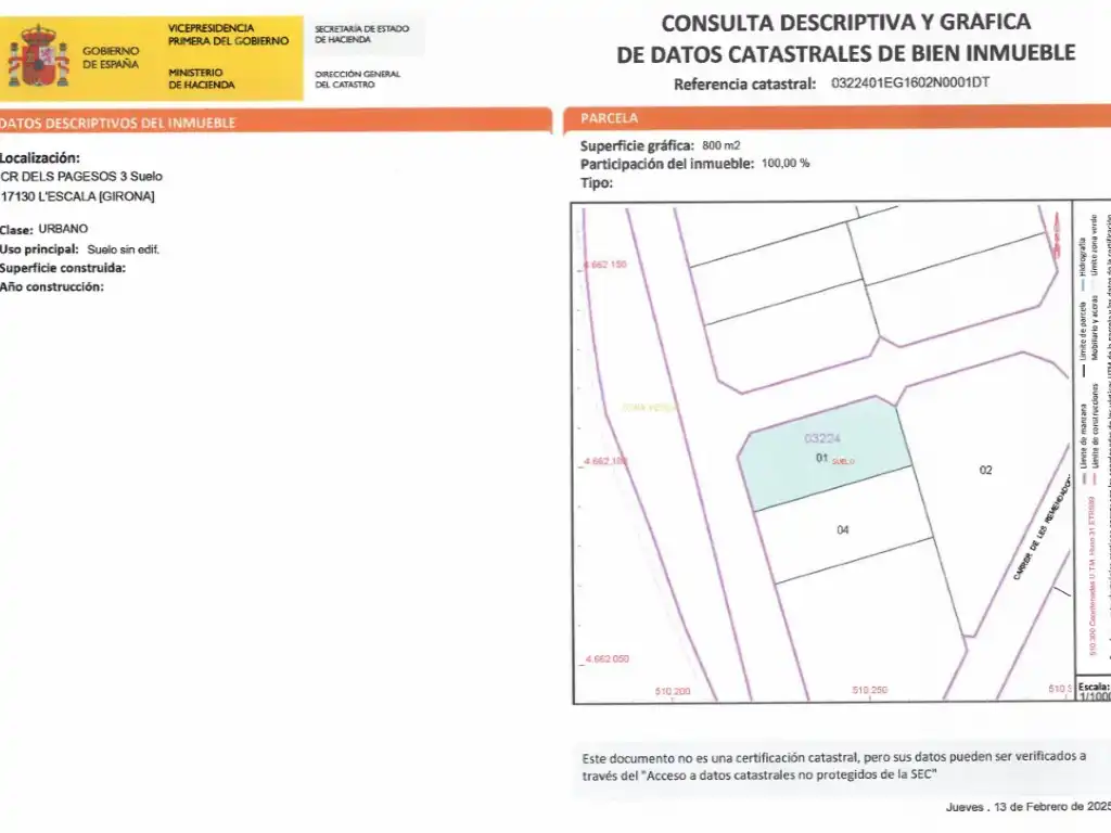 Fabrik Grundstücke zum Verkauf in Carretera Dels Pagesos, Eixample Residencial