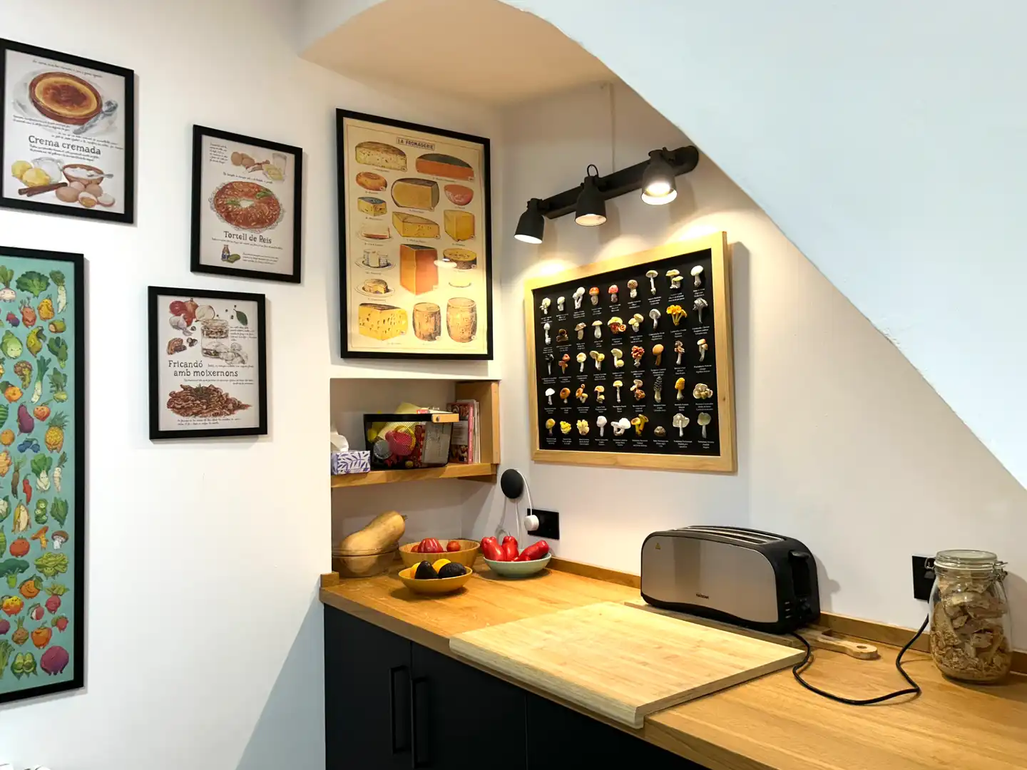 Cocina de Casa o chalet en venta en Amer con Calefacción, Terraza y Amueblado