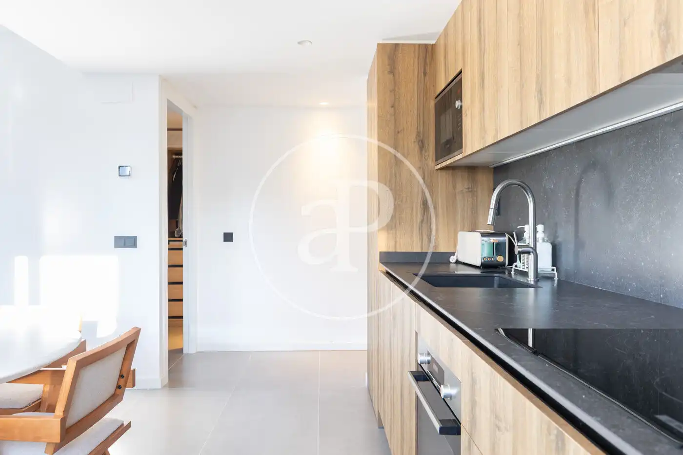 Kitchen of Flat for rent in Cerdanyola del Vallès  with Air Conditioner, Heating and Terrace