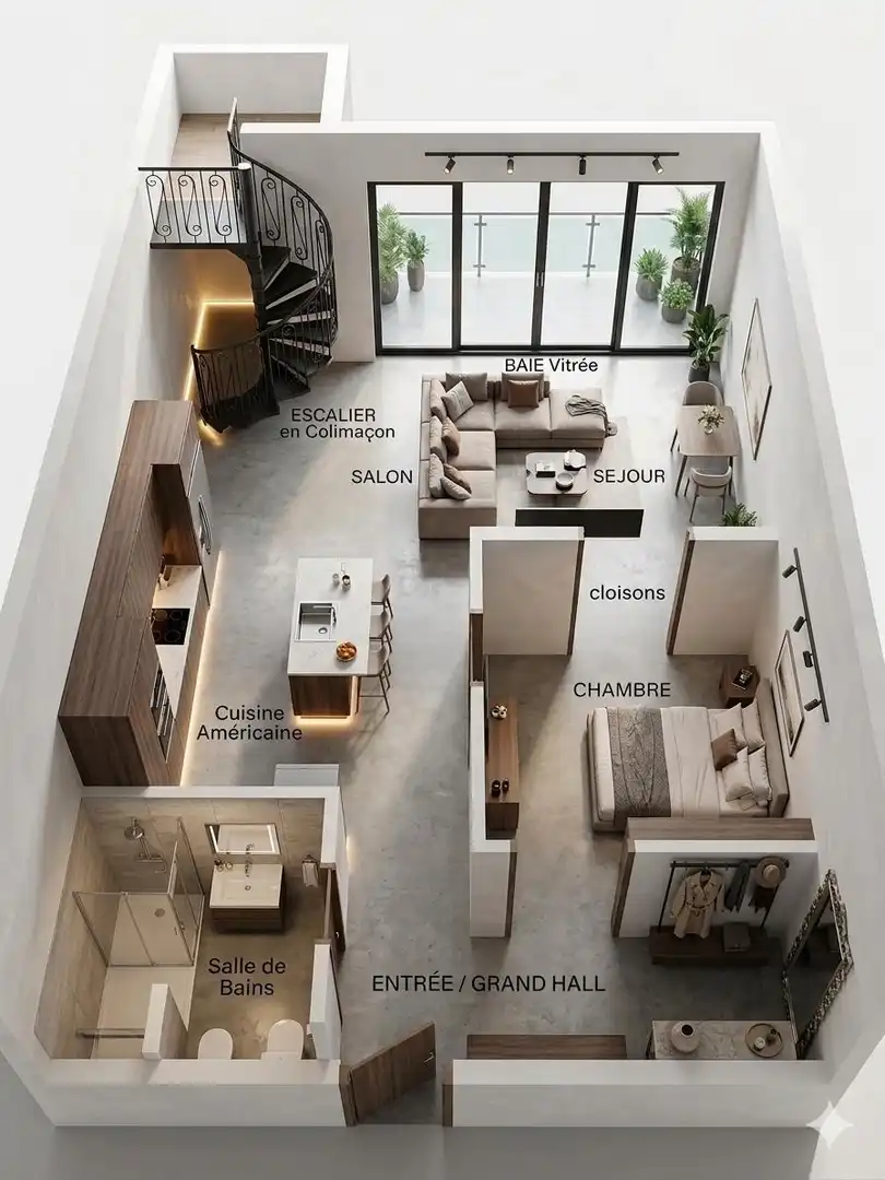 Living room of Attic for sale in Empuriabrava  with Air Conditioner, Heating and Terrace