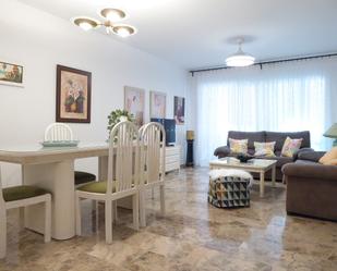 Living room of Flat to rent in Málaga Capital  with Terrace, Furnished and Oven