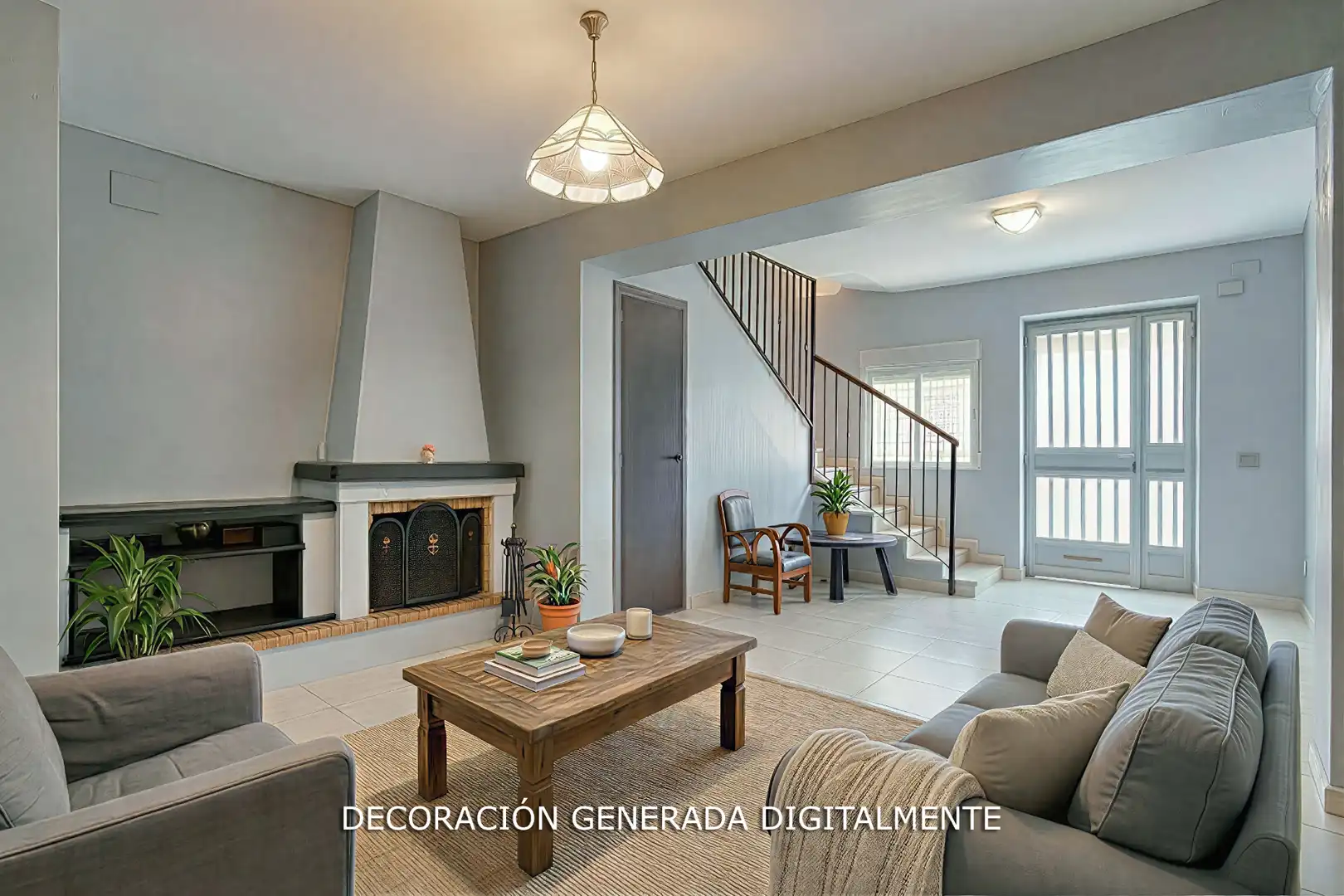 Living room of Detached homes for sale in Sant Joan d'Alacant  with Air Conditioner, Heating and Parquet flooring