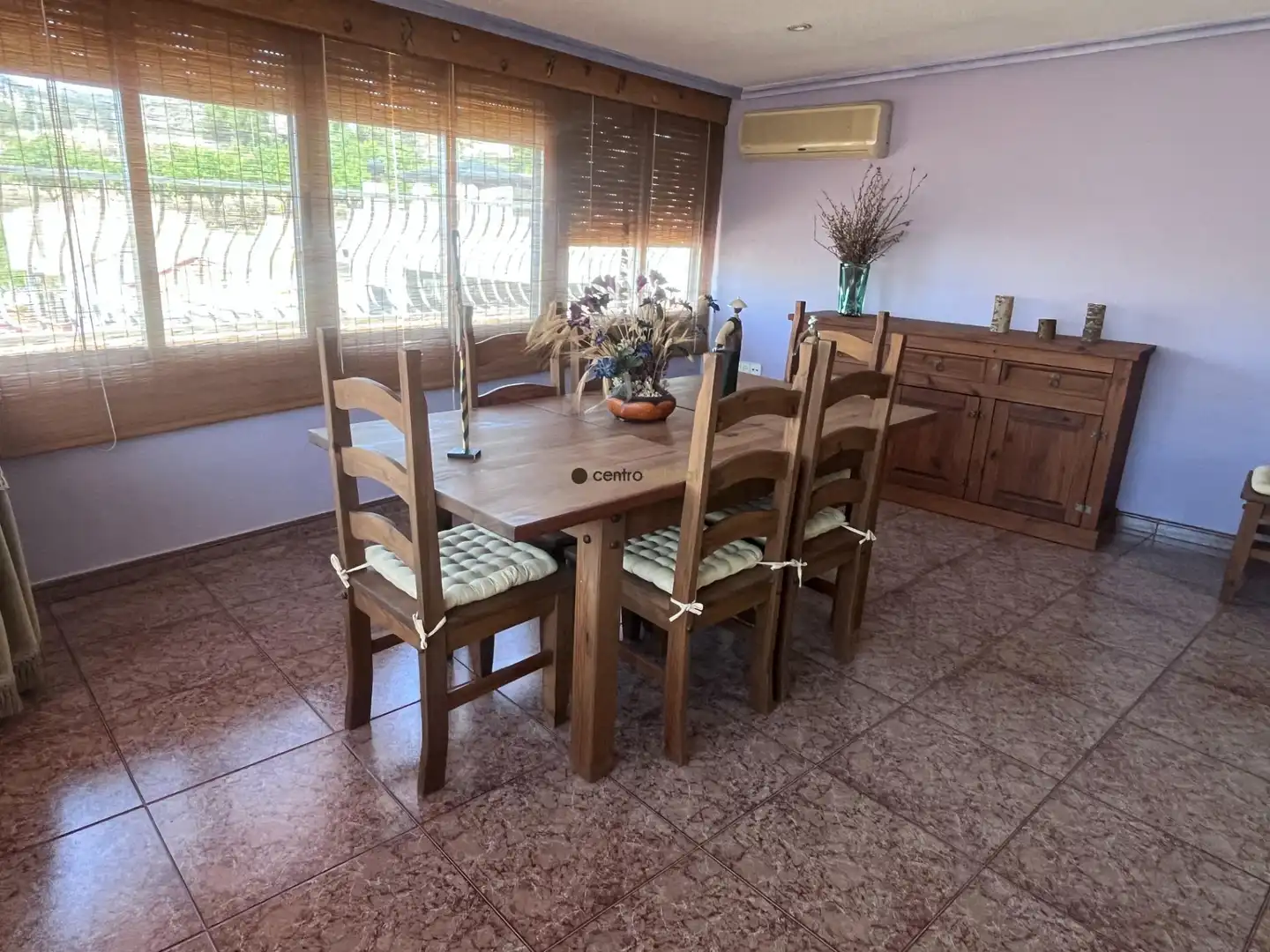 Dining room of Houses for sale in Elda  with Air Conditioner, Heating and Balcony