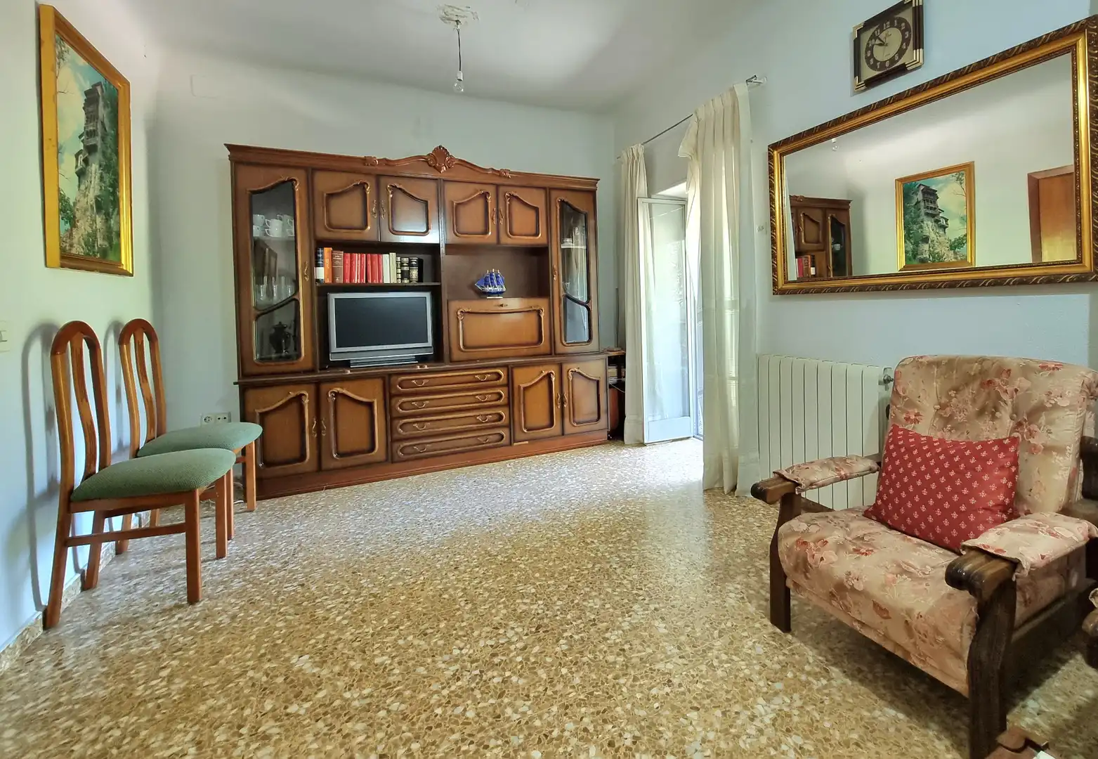 Sala d'estar de Casa o xalet en venda en Hoyo de Manzanares