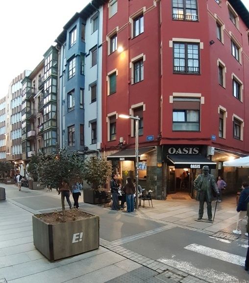 Vista exterior de Pis en venda en Erandio amb Parquet i Moblat