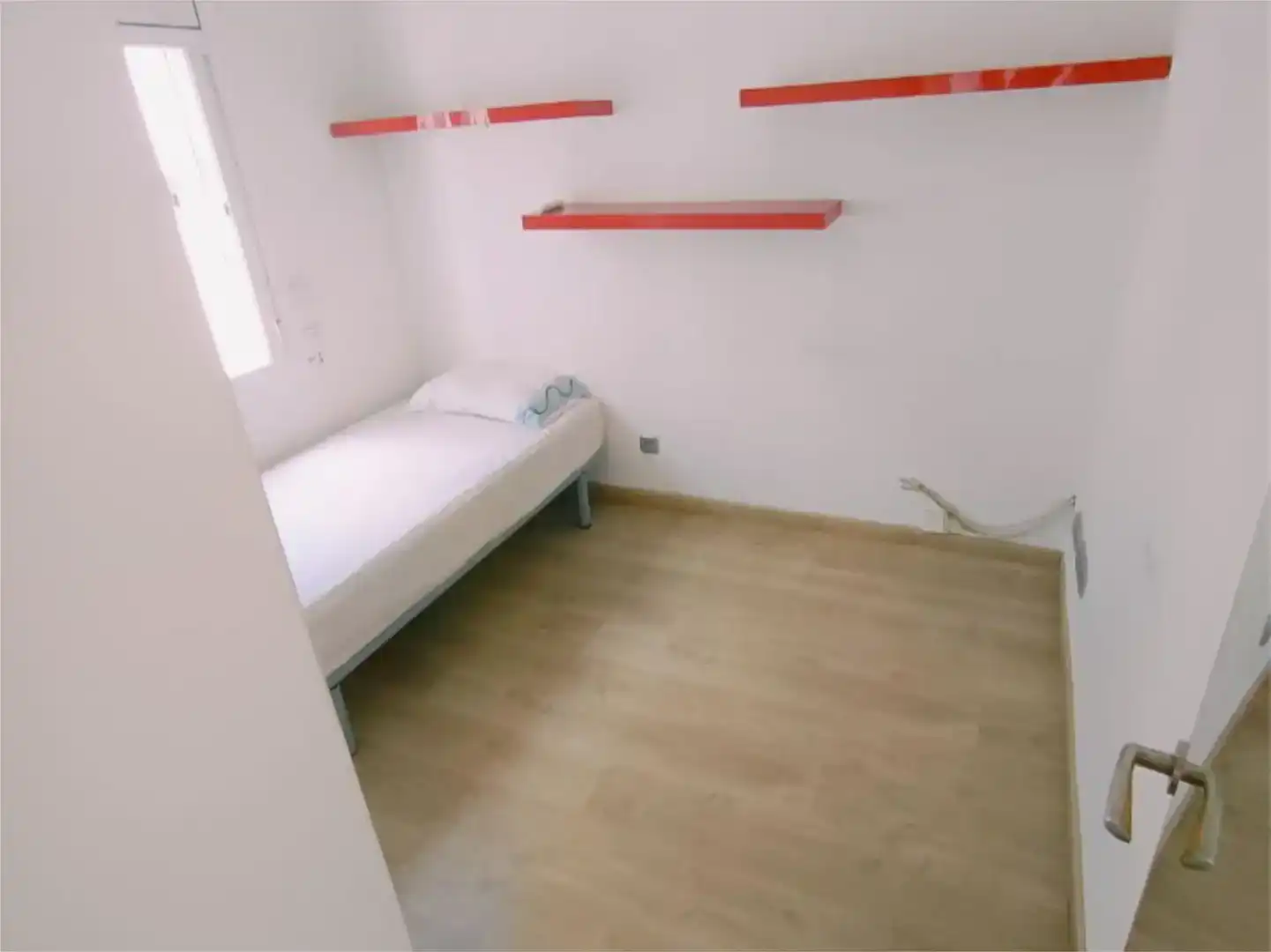 Schlafzimmer von Wohnung zur Miete in Barcelona mit Klimaanlage, Parkett und Möbliert