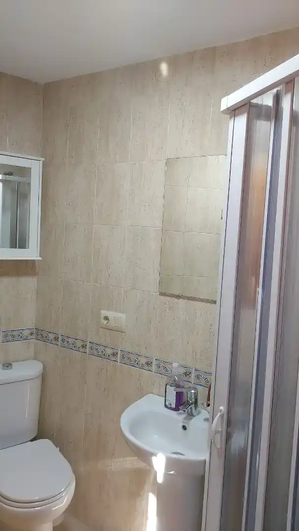 Badezimmer von Wohnungen zum Verkauf in Turre mit Klimaanlage