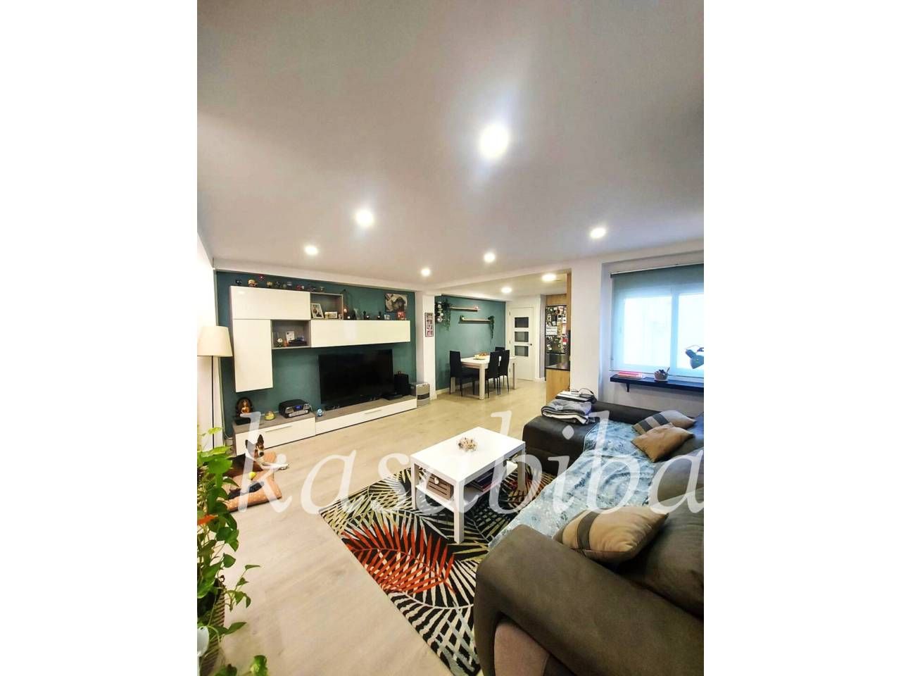 Living room of Flat for sale in  Valencia Capital  with Balcony