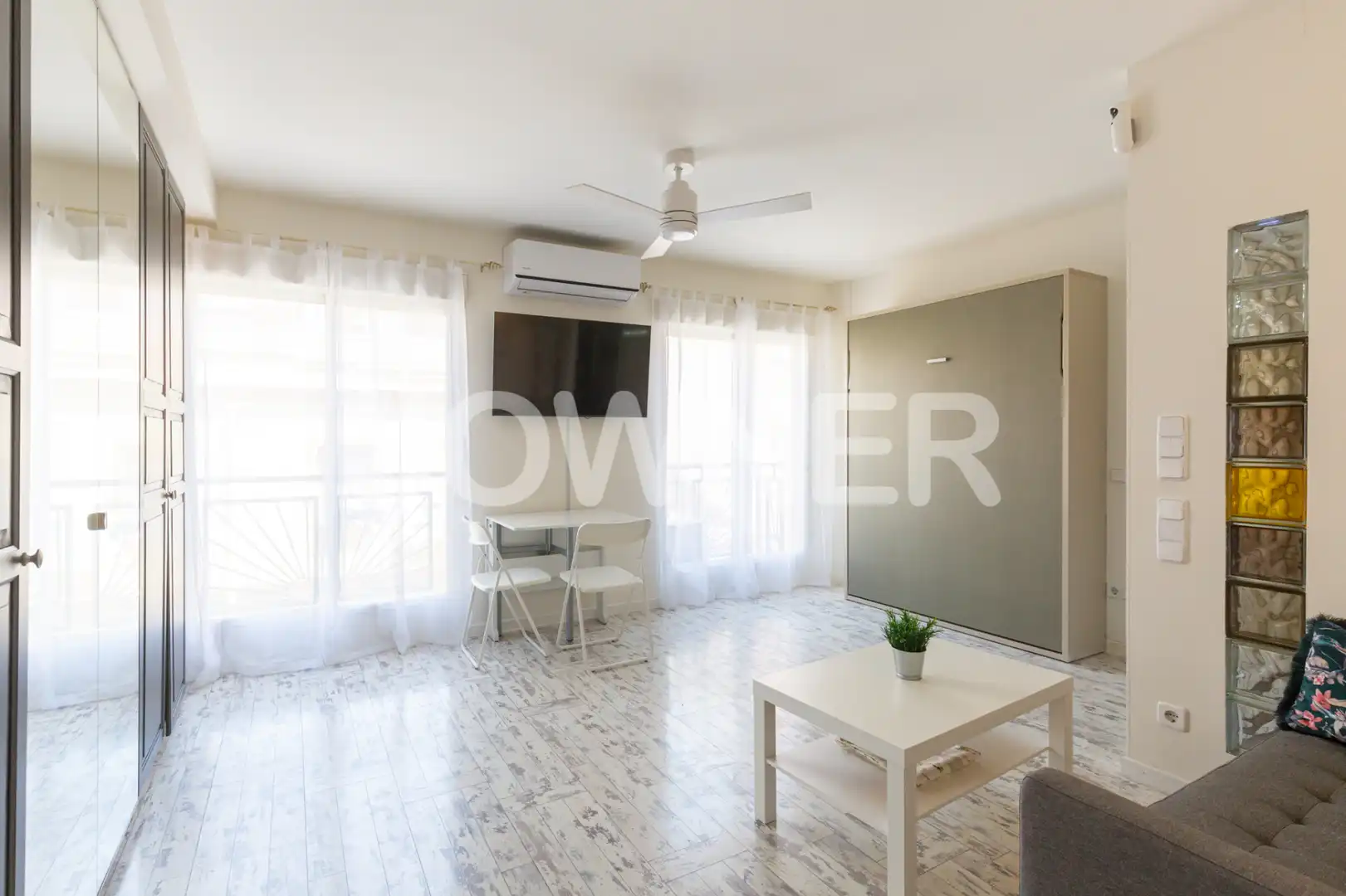 Wohnzimmer von Wohnung zur Miete in Madrid mit Klimaanlage, Heizung und Möbliert