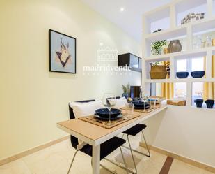 Dining room of Flat to rent in  Madrid Capital  with Air Conditioner, Heating and Terrace