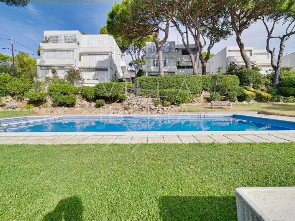 Garten von Wohnungen zum Verkauf in Calonge i Sant Antoni mit Klimaanlage, Privatgarten und Terrasse