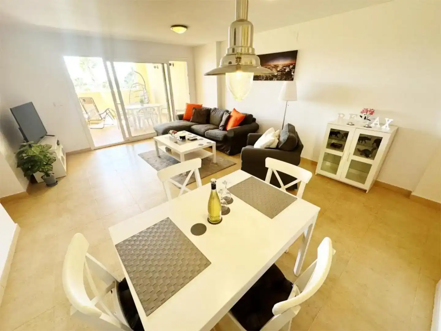 Esszimmer von Wohnung zur Miete in Torre-Pacheco mit Klimaanlage und Balkon
