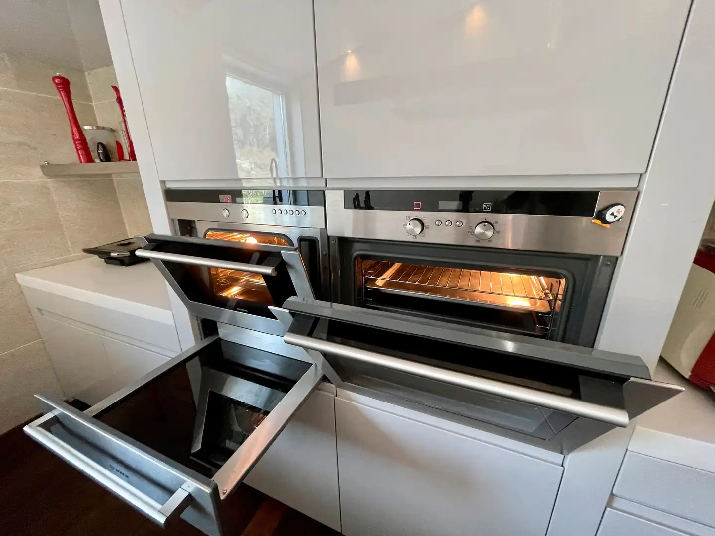 Kitchen of Houses for rent in Vilaboa  with Private garden, Parquet flooring and Terrace