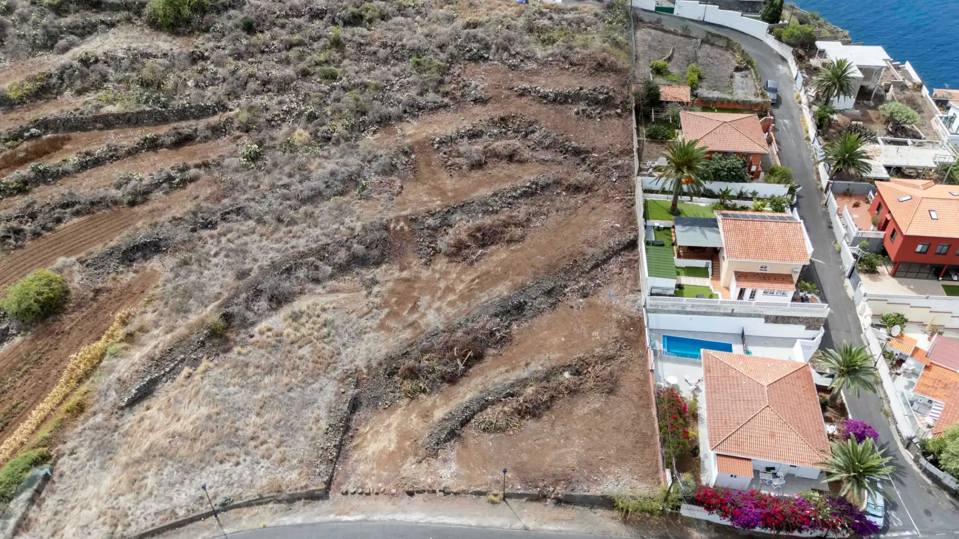 Vista exterior de Terreno en venta en Tacoronte