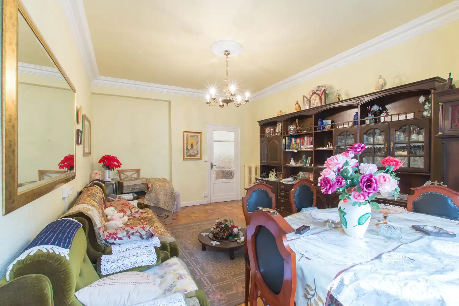 Living room of Flat for sale in  Pamplona / Iruña  with Heating and Balcony