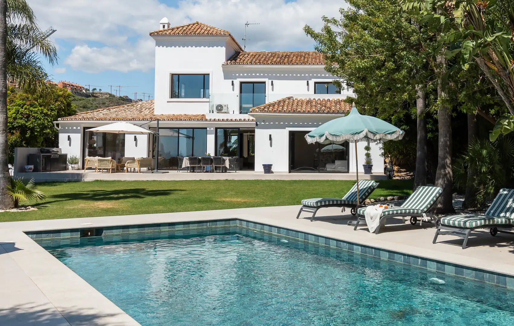 Jardín de Casa o chalet en venta en Benahavís con Terraza