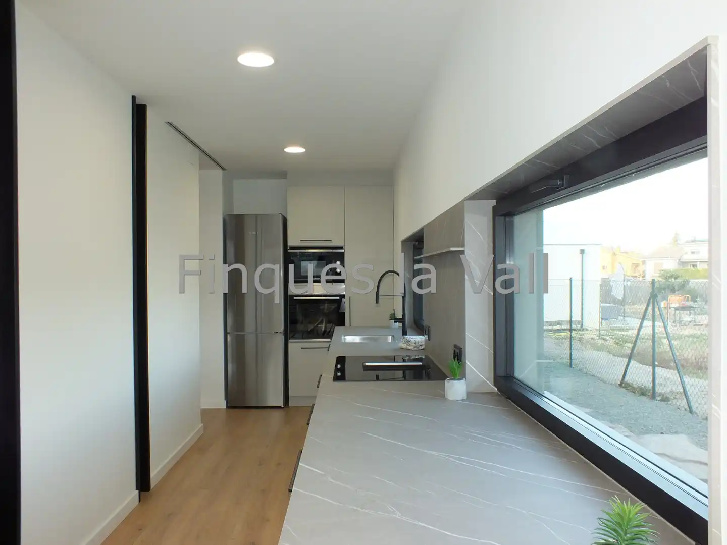 Cocina de Casa o chalet en venta en Santa Eugènia de Berga con Jardín privado, Parquet y Horno