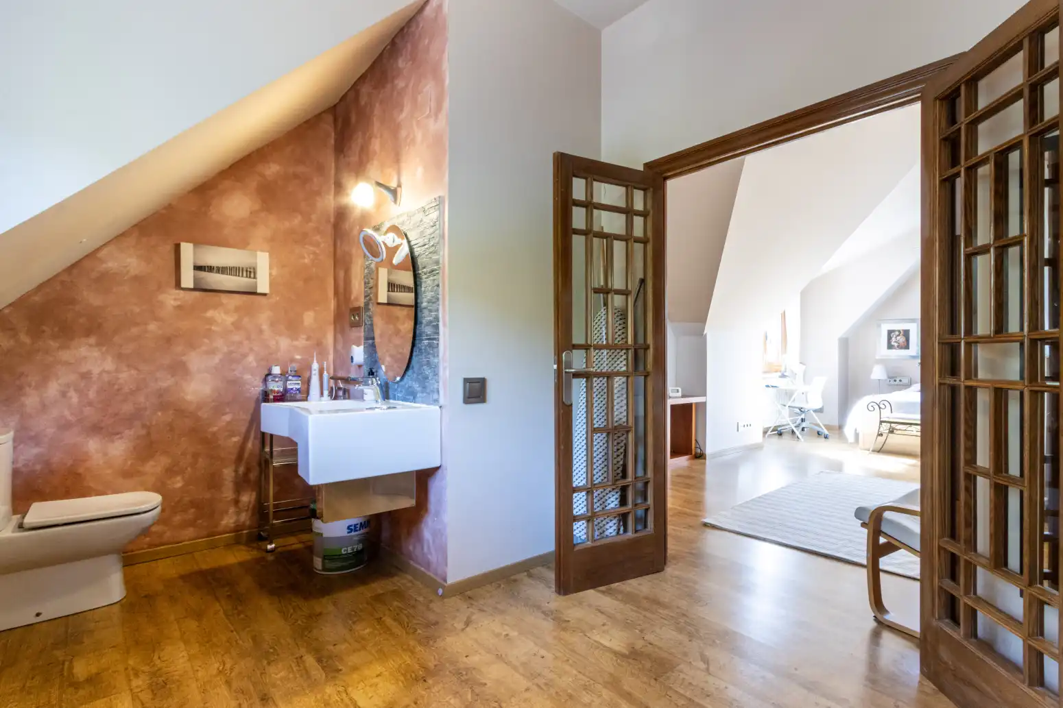 Bany de Casa o xalet en venda en Matadepera amb Calefacció, Parquet i Terrassa