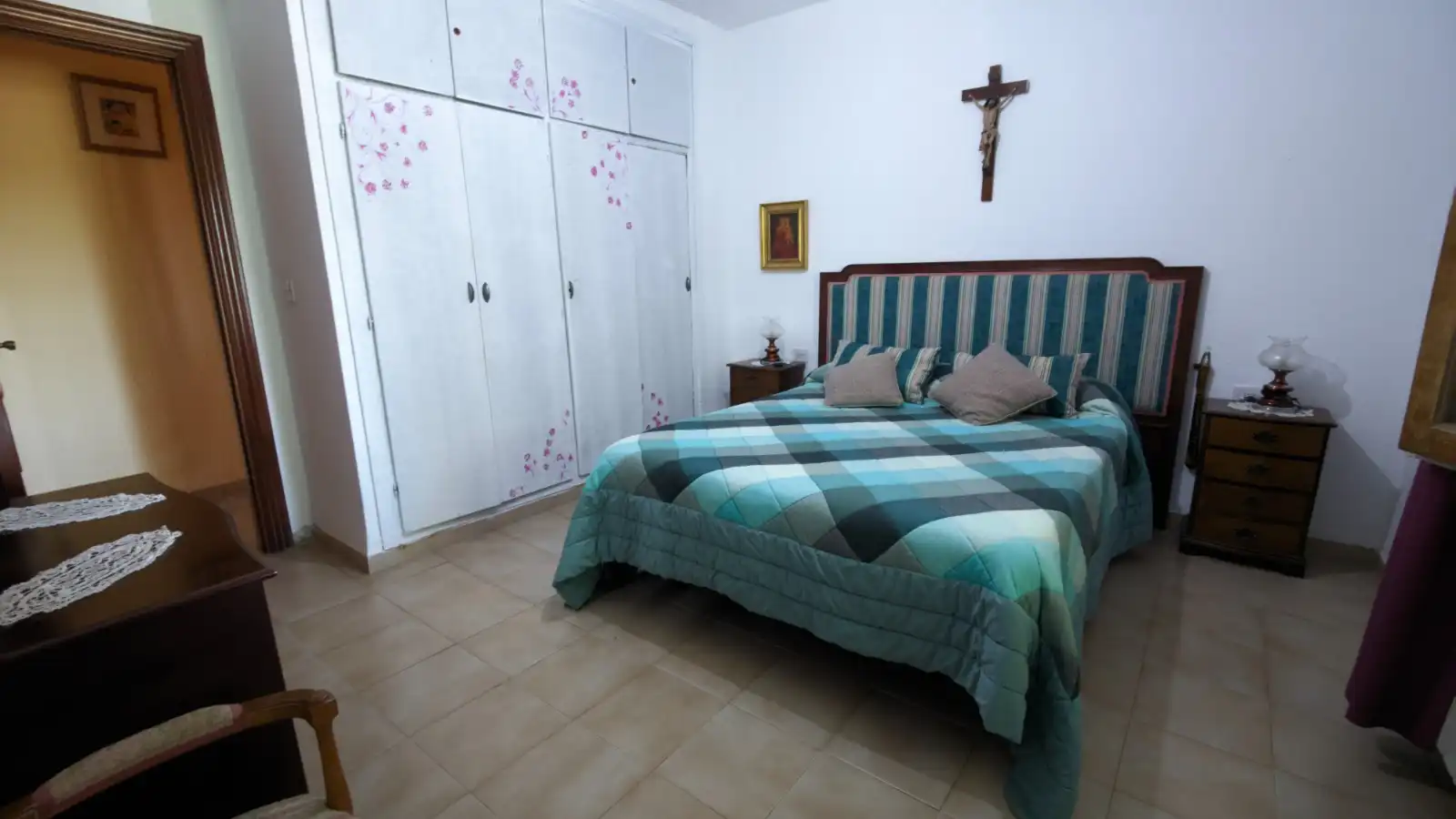 Dormitori de Casa o xalet en venda en La Zubia amb Aire condicionat, Jardí privat i Traster