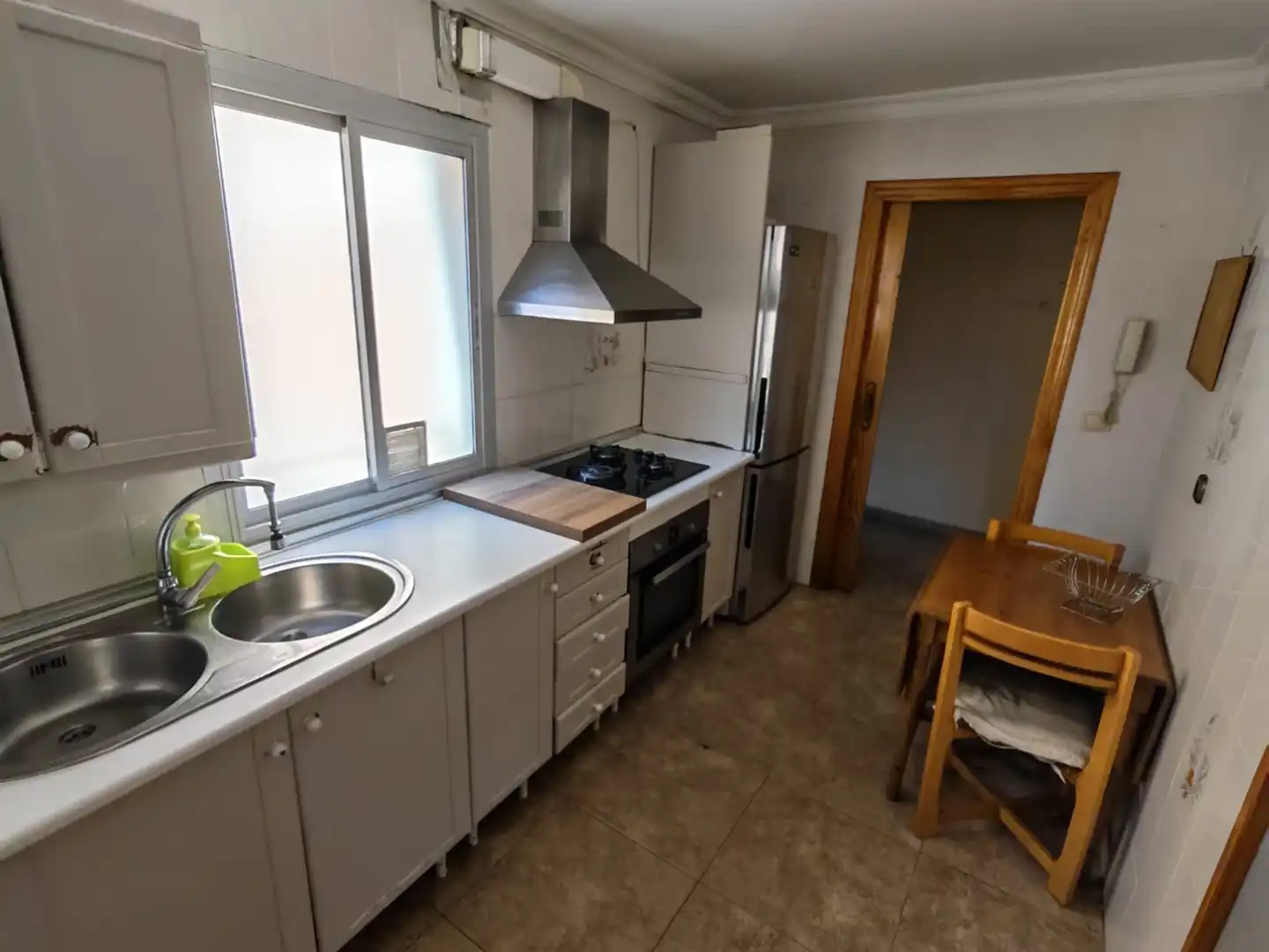 Cocina de Piso de alquiler en Murcia con Aire acondicionado, Calefacción y Amueblado