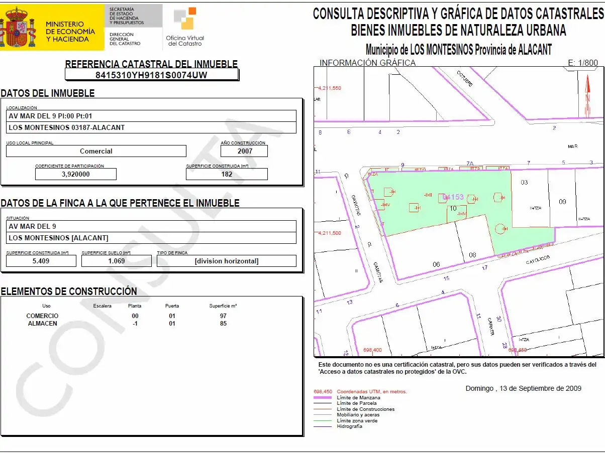 Local comercial en venta en REYES CATOLICOS 17, imagen 8