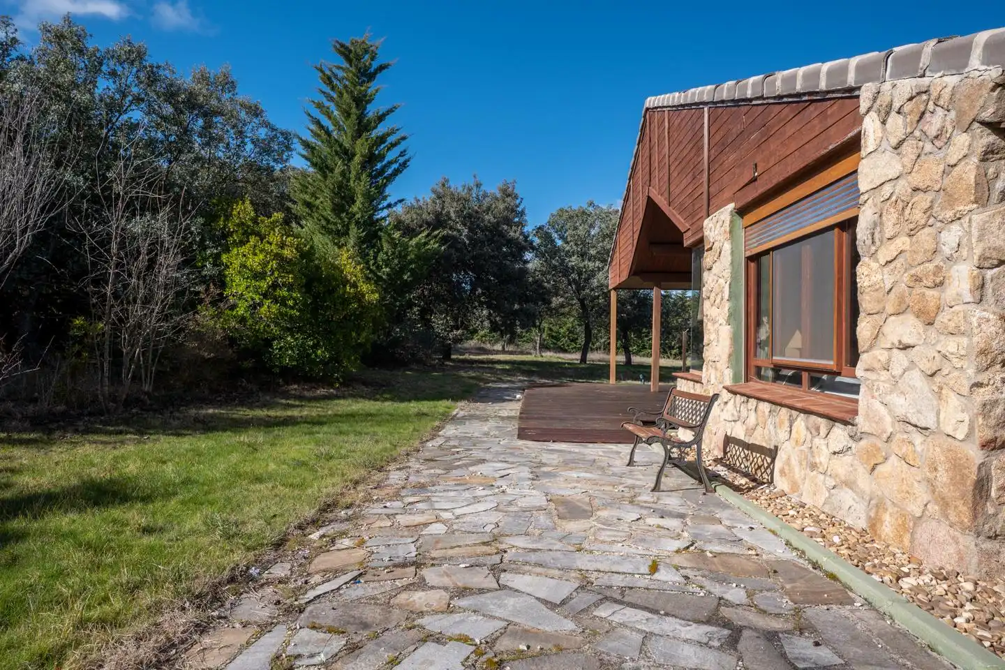 Jardí de Casa o xalet en venda en Maello amb Calefacció, Jardí privat i Terrassa