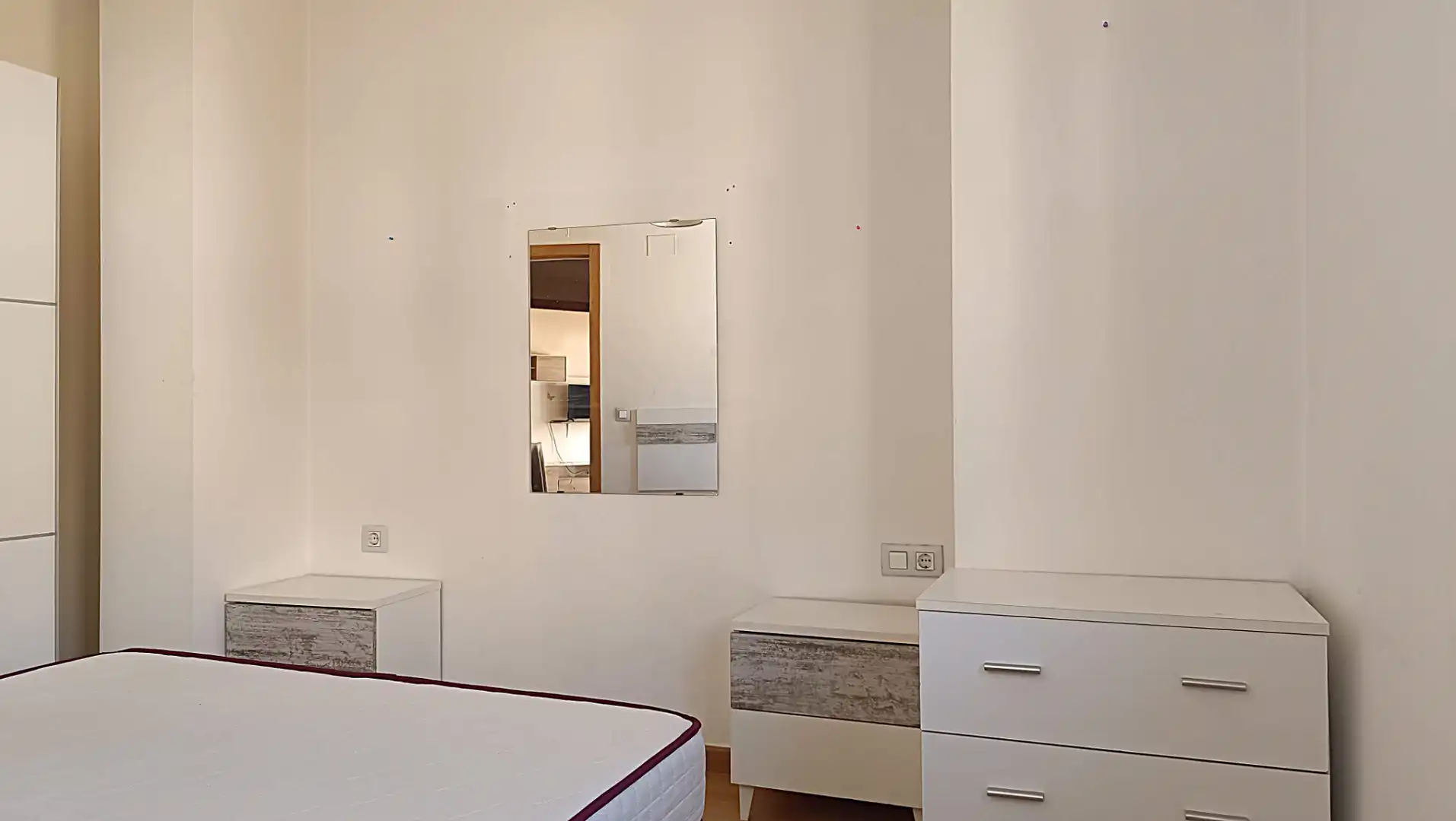 Bedroom of Flat for sale in Mancha Real  with Air Conditioner, Heating and Parquet flooring