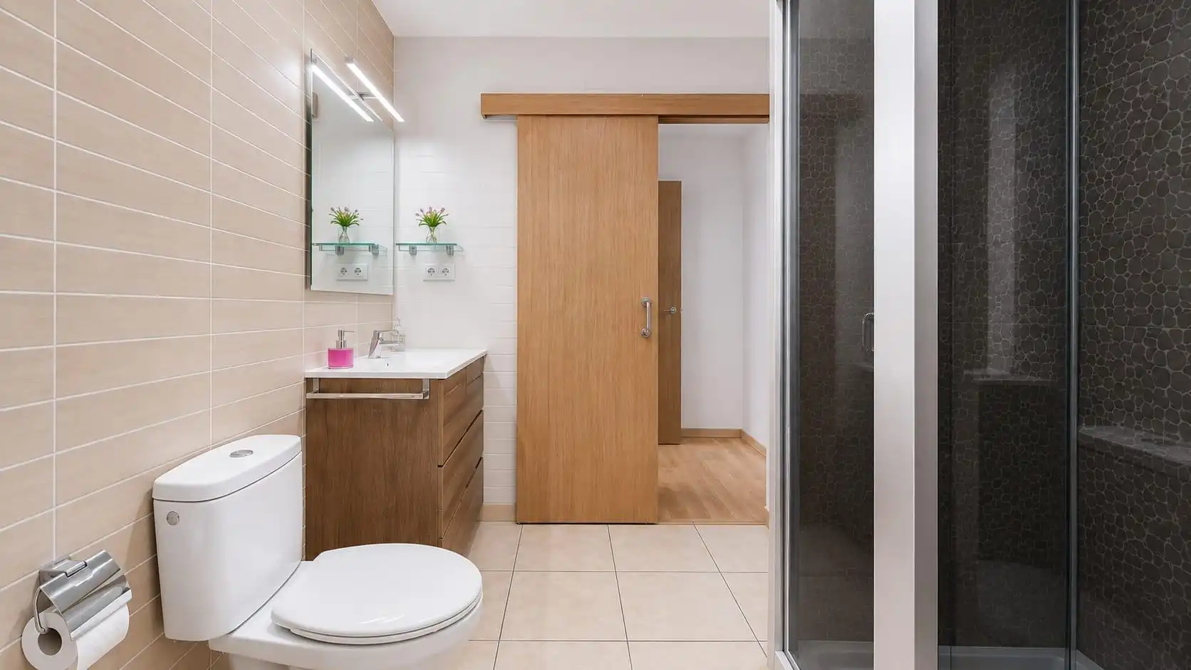 Baño de Casa o chalet en venta en Riudecanyes con Calefacción, Jardín privado y Terraza