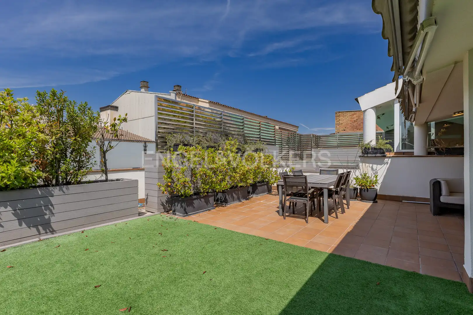 Terraza de Casa o chalet de alquiler en Sant Vicenç de Castellet con Calefacción, Piscina y Amueblado