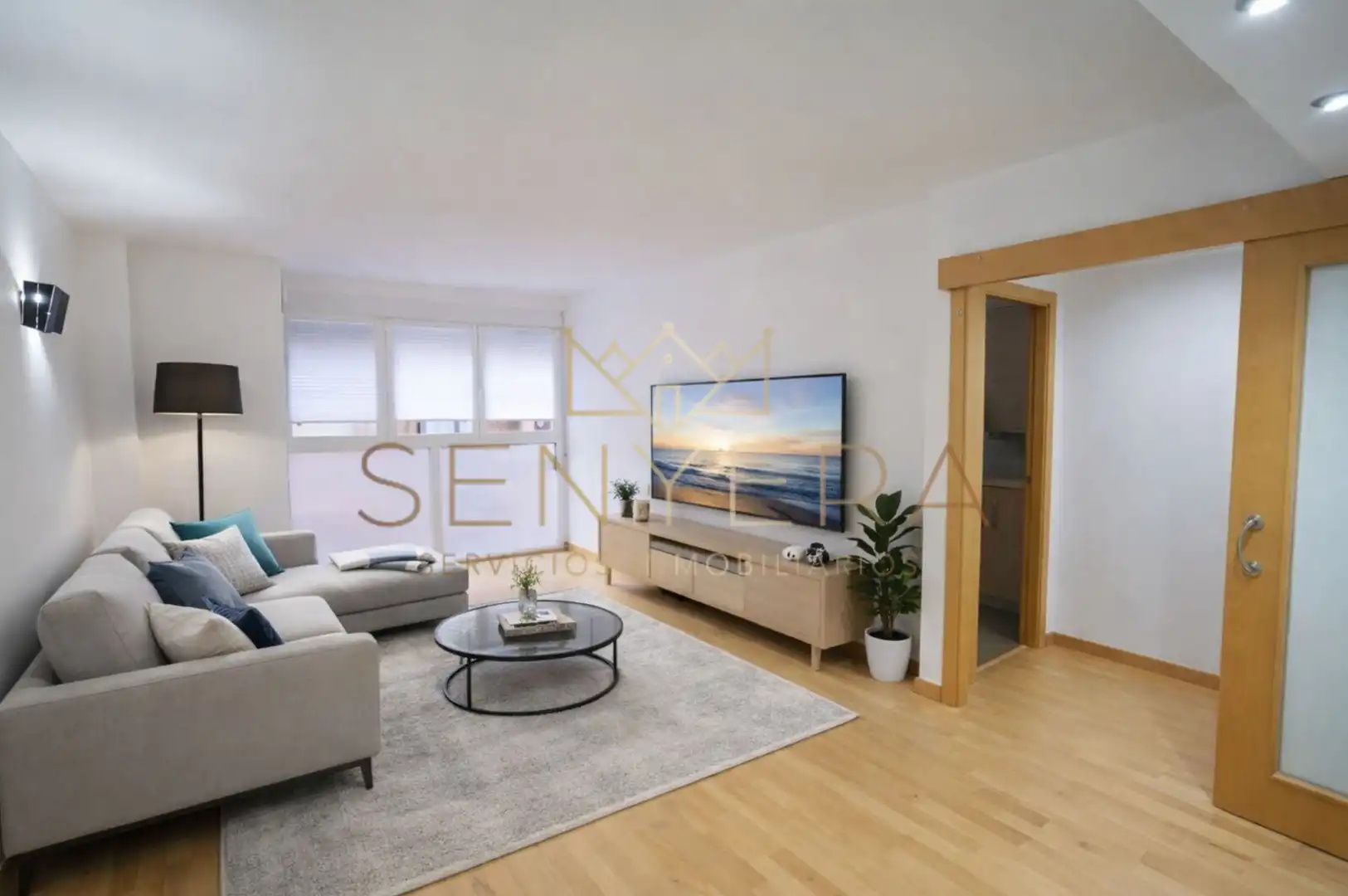 Sala de estar de Piso en venta en Mislata con Aire acondicionado y Trastero