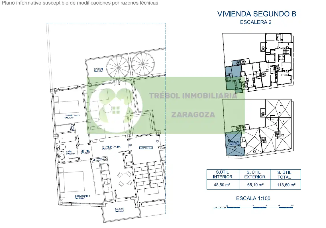 Piso en venta en Cadrete con Aire acondicionado, Calefacción y Terraza