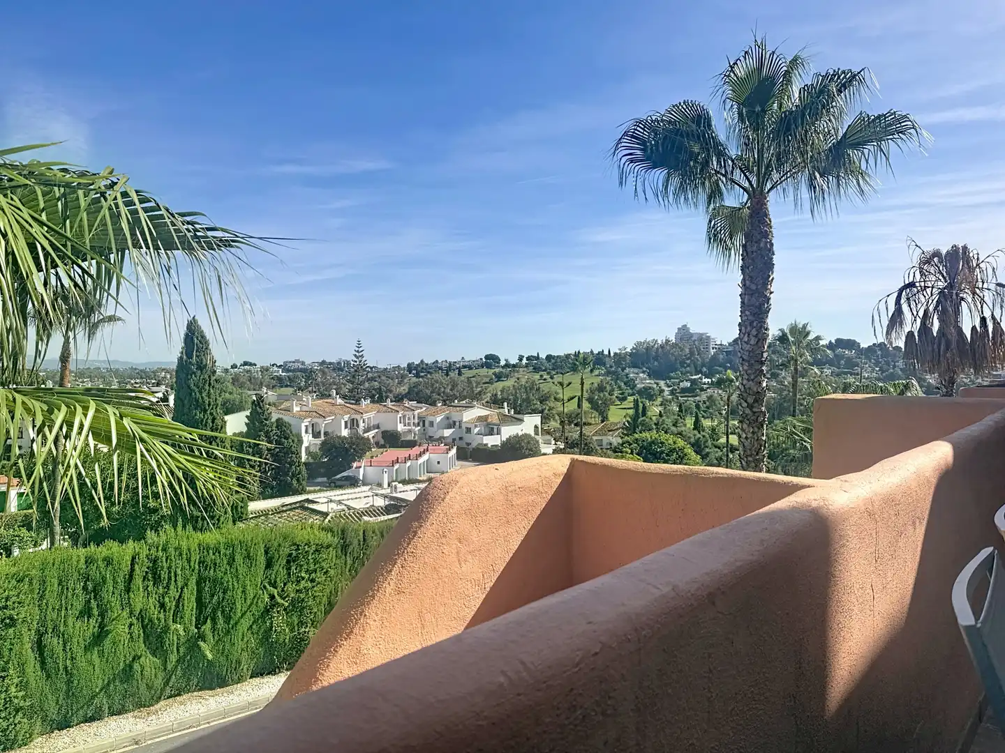 Exterior view of Apartments for sale in Benahavís  with Air Conditioner, Terrace and Swimming Pool