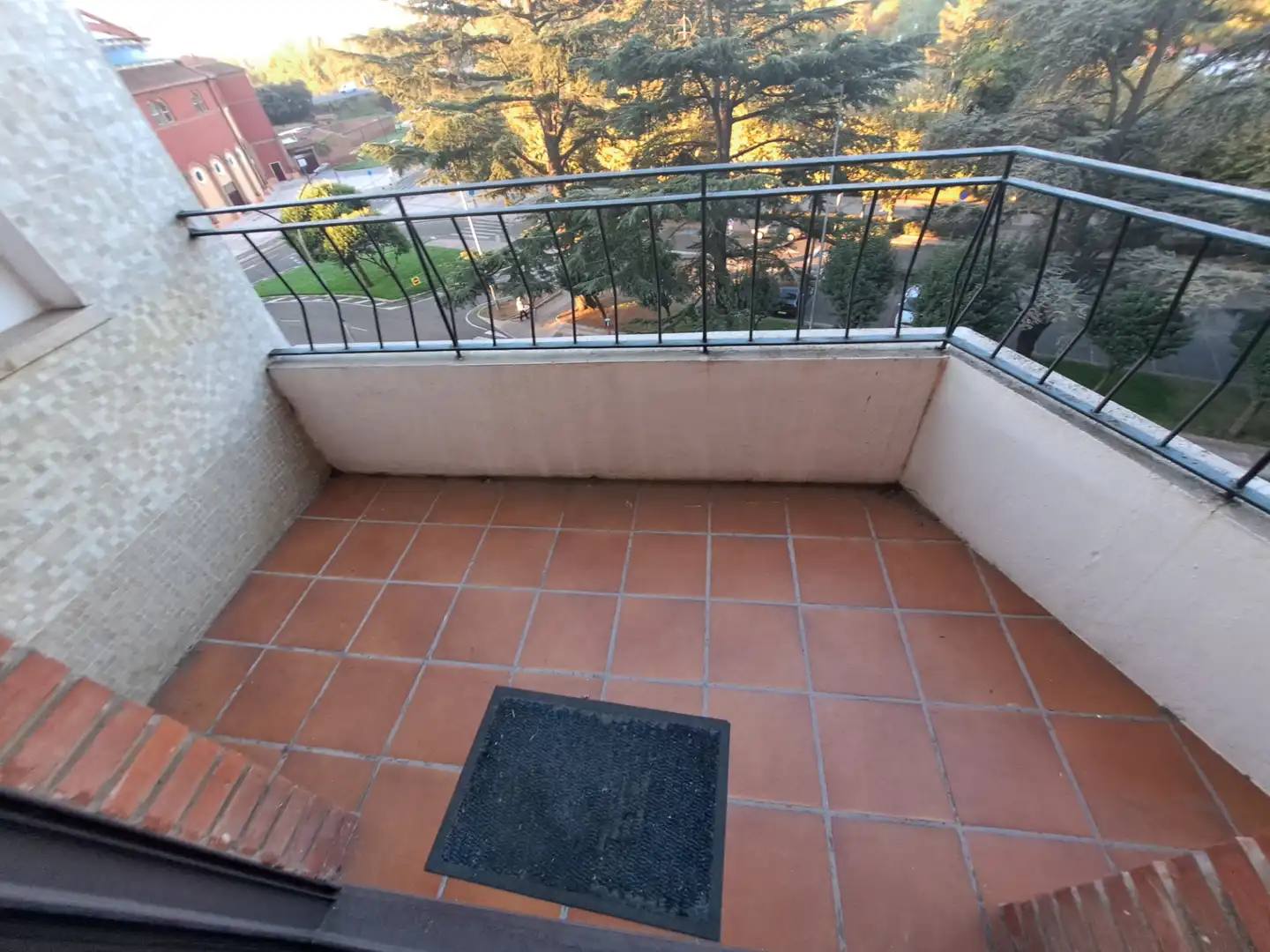 Terraza de Apartamento de alquiler en San Claudio - La Chantría