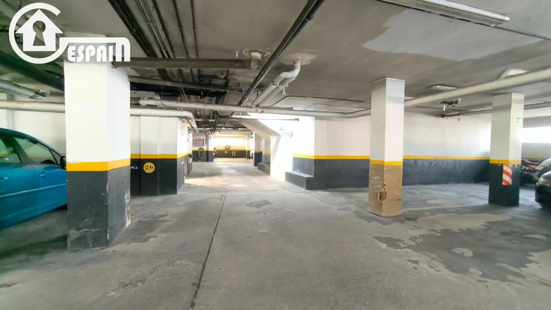 Parking of Flat for sale in Madrid  with Air Conditioner and Heating