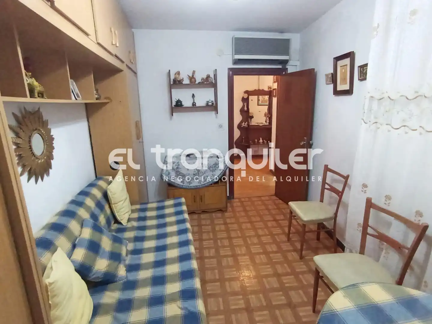 Sala d'estar de Pis en venda en Madrid amb Terrassa, Moblat i Rentadora