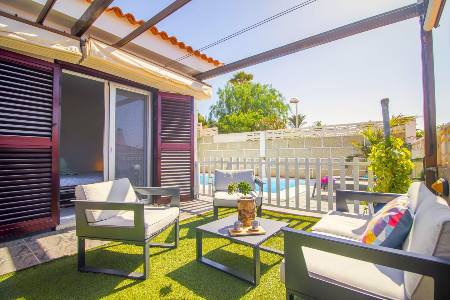 Terrassa de Casa o xalet en venda en Adeje amb Terrassa i Piscina