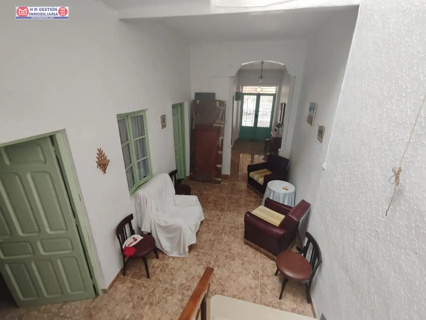 Sala d'estar de Casa o xalet en venda en Alcázar de San Juan amb Calefacció i Terrassa