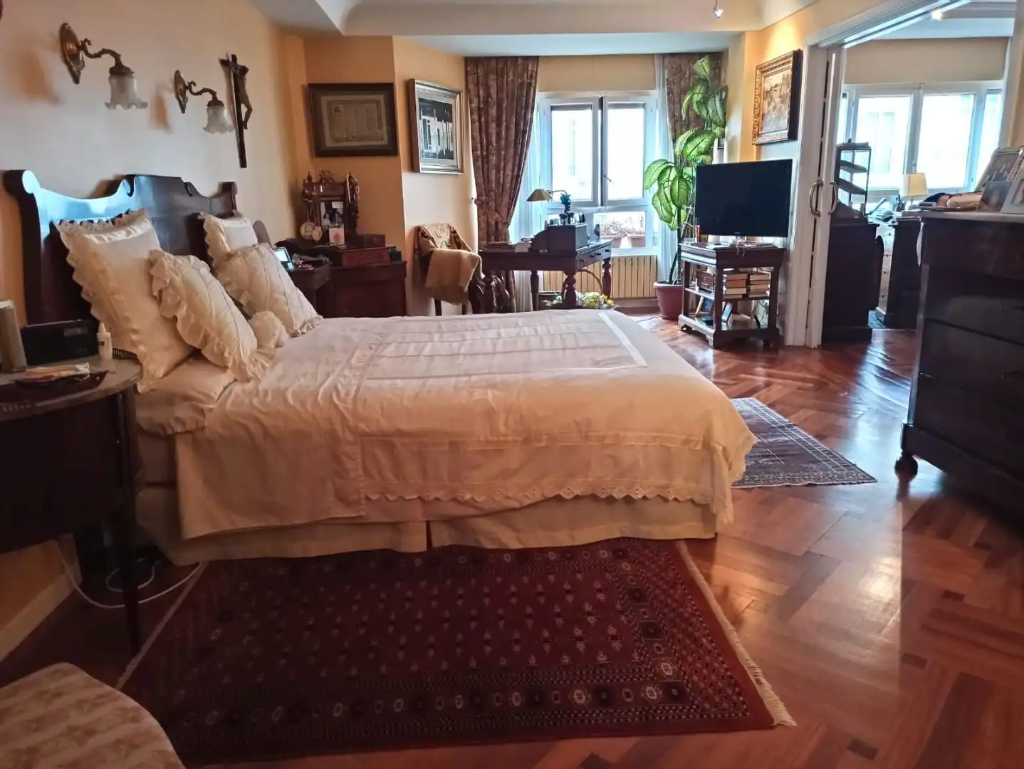 Schlafzimmer von Wohnung zum Verkauf in Burgos mit Heizung und Parkett