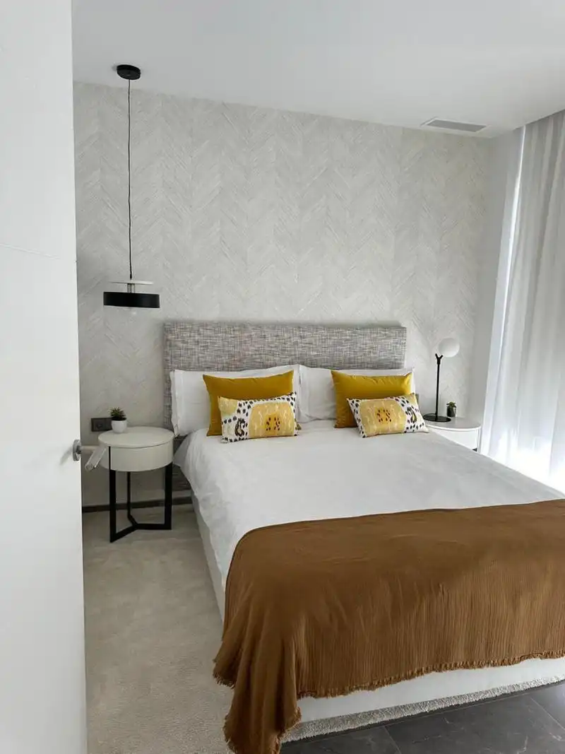 Bedroom of Detached homes for rent in Marbella  with Air Conditioner, Heating and Private garden